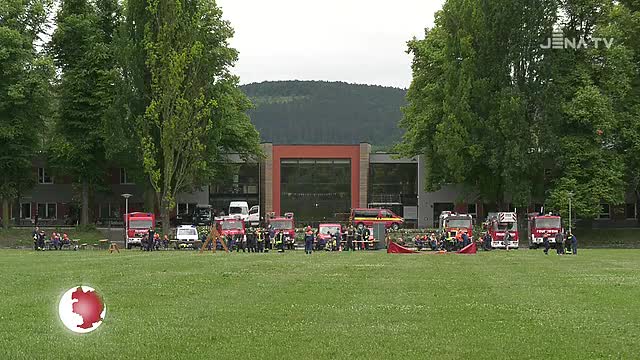 Jena unter Feuer: Beim Sommerwettkampf siegte wieder die Jugendfeuerwehr aus Isserstedt