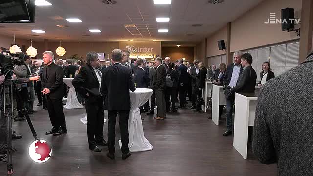 Zukunft besprochen: Die IG Jena Süd lud zum Neujahrsempfang 