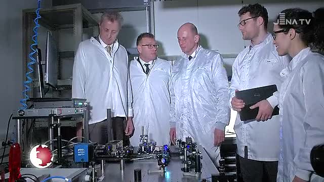 Tiefensee in Jena: Der Wissenschaftsminister gab den Auftakt für ein besonderes Gründer-Pilotprojekt