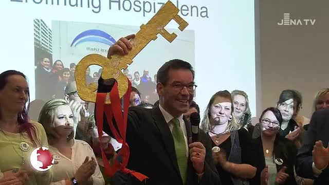 Eröffnet: Das Hospiz in Jena-Lobeda wurde feierlich eingeweiht