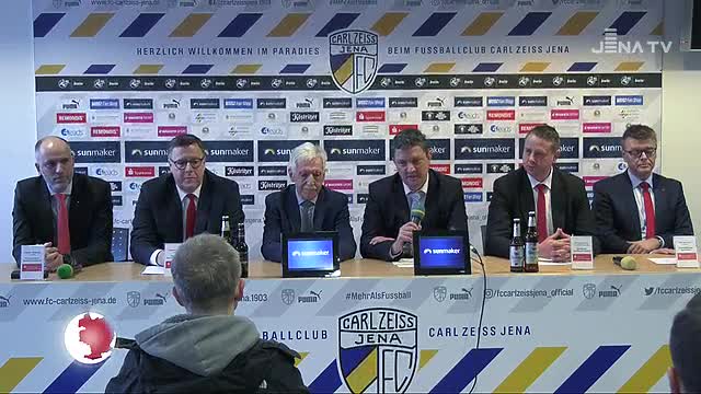 Erfolgversprechend: Vier Thüringer Sparkassen und der FCC präsentierten heute eine Anleihe