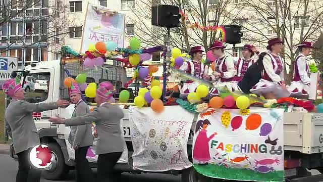 Rosenmontag in Winzerla: Der traditionelle Umzug wurde nicht vom Wind verweht 