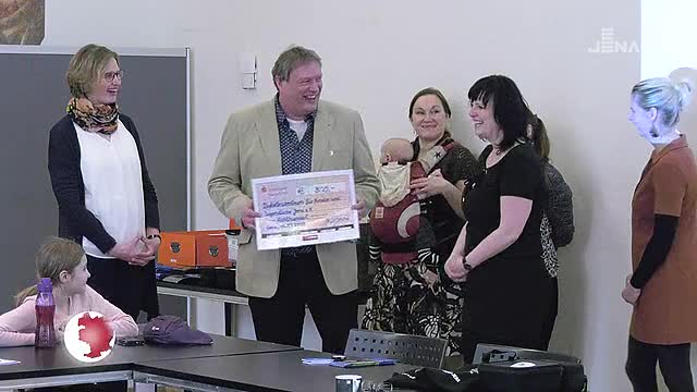 Große Hilfe: Die Wohnungsgenossenschaft Aufbau Gera unterstützt den Kinderdiabeteszentrum e.V. 