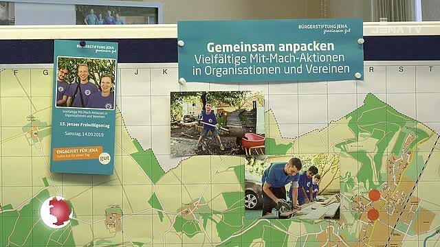 Weichen für Engagement gestellt: Beim 15. Jenaer Freiwilligentag gibt es 40 Mitmach-Aktionen 