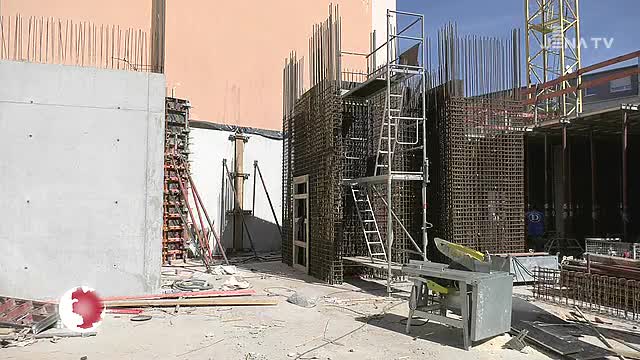 Hoch hinaus: Am Steinweg wächst des neue Domizil der Intershop Communications AG