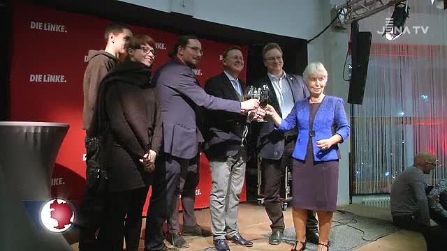 Vorausschau: Die Partei DIE LINKE lud am Donnerstagabend zum Neujahrsgespräch