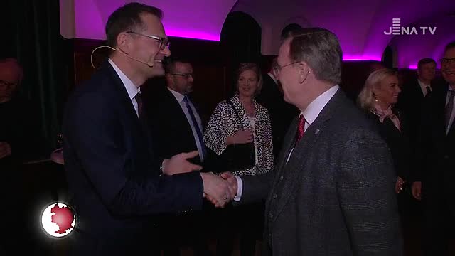 Herausforderung: Beim Neujahrsempfang der Jenoptik AG wurde auf das Jahr 2020 geblickt