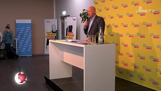 Gastgeber: Die FDP Thüringen und die FDP Jena-Saale-Holzland luden zum Neujahrsempfang