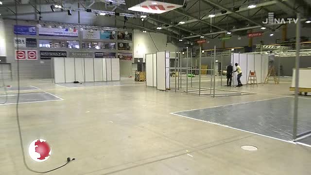 In den Startlöchern: Die Messe „JENA 2020“ öffnet  am Freitag ihre Türen in der Sparkassen-Arena