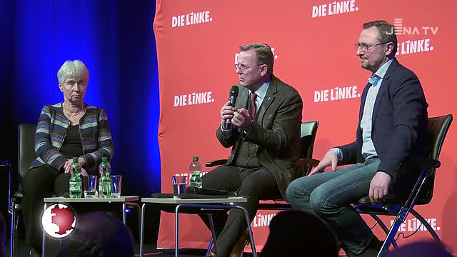 Im Gespräch: Bodo Ramelow stellte sich zum Bürgerdialog den Fragen der Jenaer