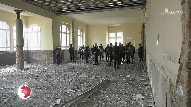 Neue Funktion: Das Lehrgebäude des Volkshauses wird als Tagungs- und Kongresszentrum umgebaut