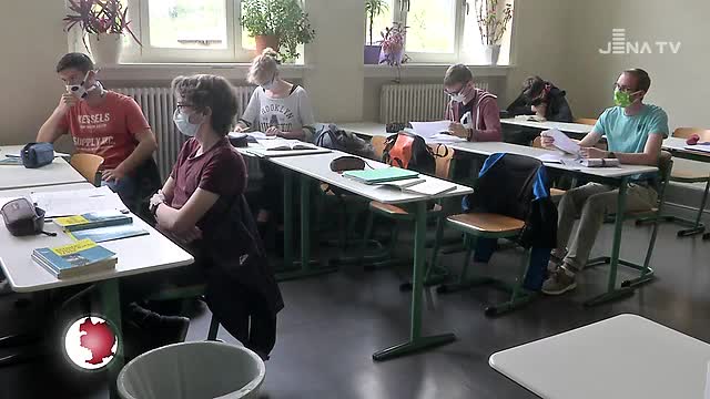Masken im Unterricht: Ab dem 4. Mai gilt auch in Jenas Schulen die Nase-Mund-Bedeckungspflicht