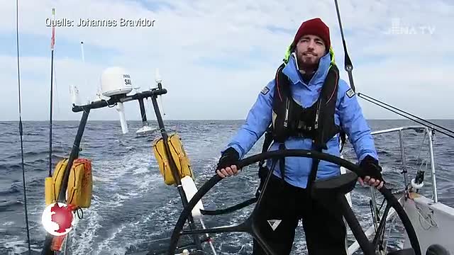 Bootsabenteuer: Der Jenaer Johannes Bravidor ist mit einer Crew über den Atlantik gesegelt