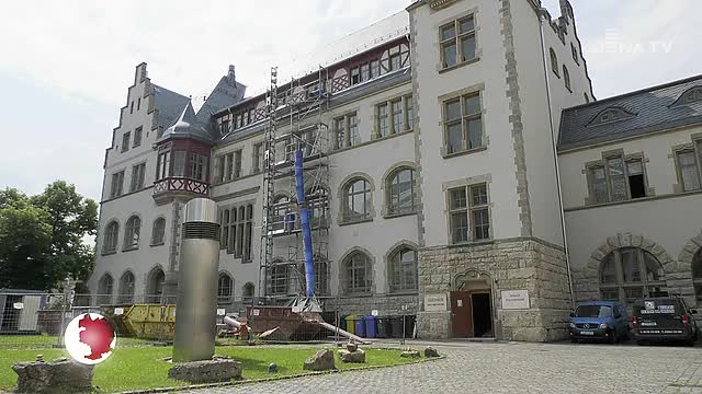 Schrittweise Sanierung: Das Lehrgebäude des Volkshauses verwandelt sich in ein Kongresszentrum