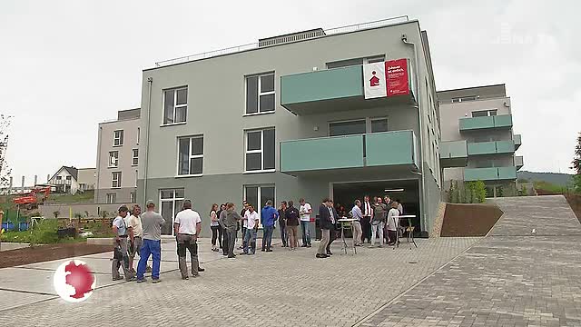 Wohnparkprojekt: Die Sparkasse und die MACHTS GmbH feierten Einweihung