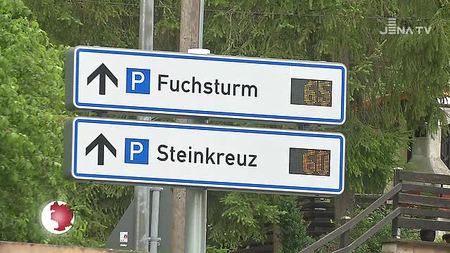 Wegweiser: Das neue Parkleitsystem für Jena informiert Autofahrer über freie Plätze 