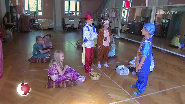Musical: Beim Kinderprojekt des Jenaer Tanzhauses wurde „Aladin und die Wunderlampe“ inszeniert
