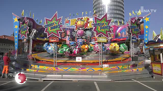 Grünes Licht für Fahrgeschäfte: Der TÜV Thüringen überprüfte heute die Standsicherheit 