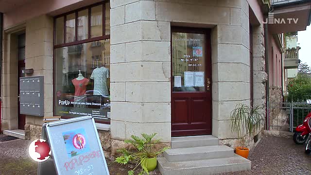 Geschäft auf Zeit: In der Sophienstraße 20 wurde der Pop Up Store von „Leuchtturm Jena“ eröffnet