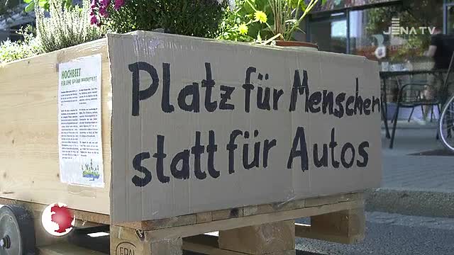 Autofreie Innenstadt: Mit einem Aktionstag verliehen Umweltgruppen ihrer Forderung Nachdruck