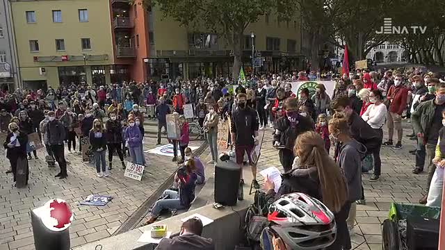 Protestiert: Fridays for Future machte am weltweiten Klimastreiktag mobil 