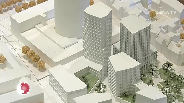 Hochhäuser für Jena: Für das Eichplatz-Baufeld A wurden Architekturentwurf und Investor präsentiert