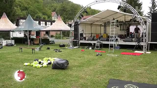 Open Air in Jena: An der Papiermühle treten bis Samstag insgesamt elf Bands auf