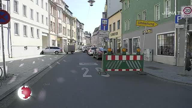 Neue Baustellen: In der Innenstadt gibt es zahlreiche Sperrungen und Umleitungen
