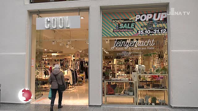 Mitten im Einkaufscenter: In der Goethe Galerie hat der Pop-Up-Store COOL geöffnet