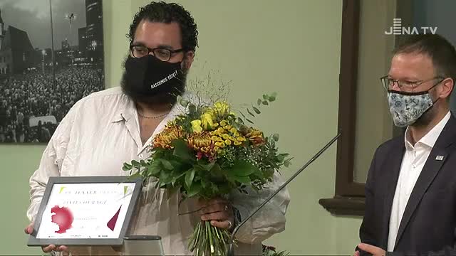 Engagiert: Am Wochenende wurde der Jenaer Preis für Zivilcourage verliehen