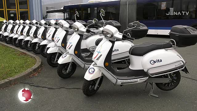 Klimafreundlich: Wie die E-Roller des Jenaer Nahverkehrs angenommen werden