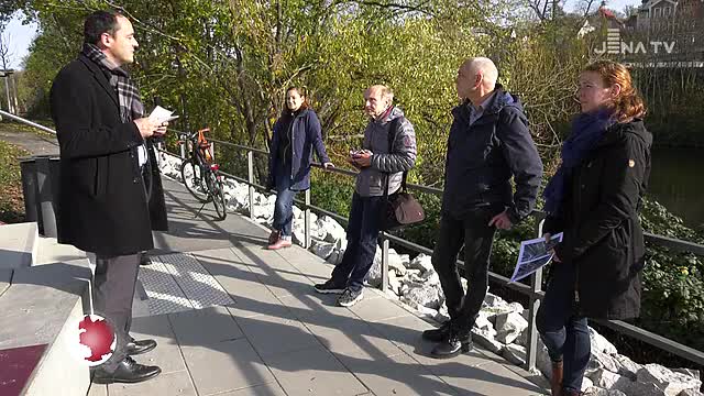 Landfeste vollendet: Statt einer Eröffnungsfeier gab es heute eine inoffizielle Einweihung 