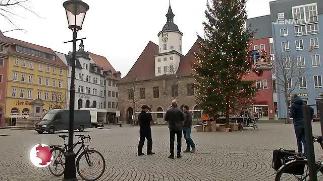 Auf dem Markt: Heute wurde das neue weihnachtliche Beleuchtungskonzept vorgestellt