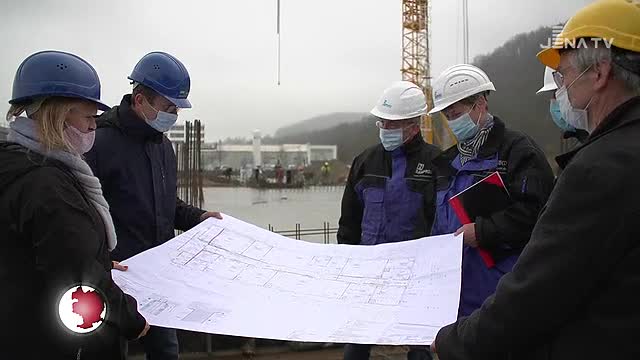 Neubau: Die Jenaer Firma GRINTECH errichtet in Göschwitz ein Produktions- und Bürogebäude 