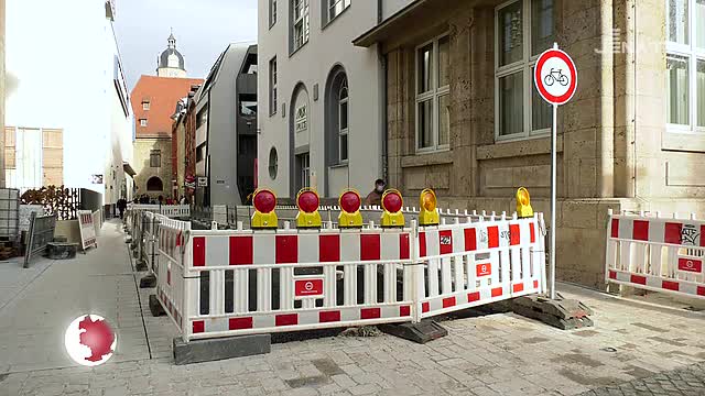 Verschiebung: Die Arbeiten in der Ludwig-Weimar-Gasse ziehen sich bis ins Frühjahr