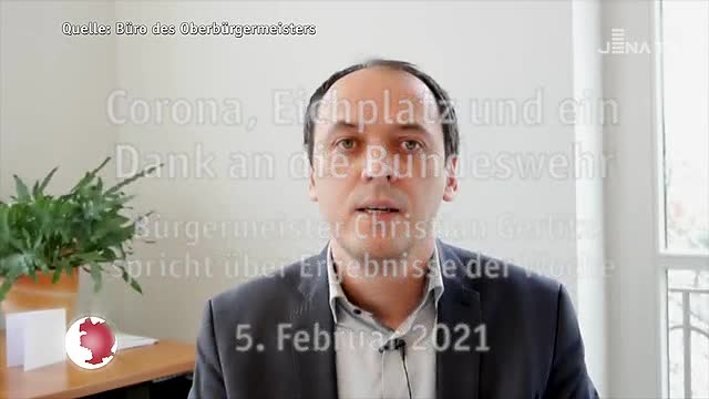 Videobotschaft: Bürgermeister Christian Gerlitz übernimmt den wöchentlichen Stadt-Rückblick