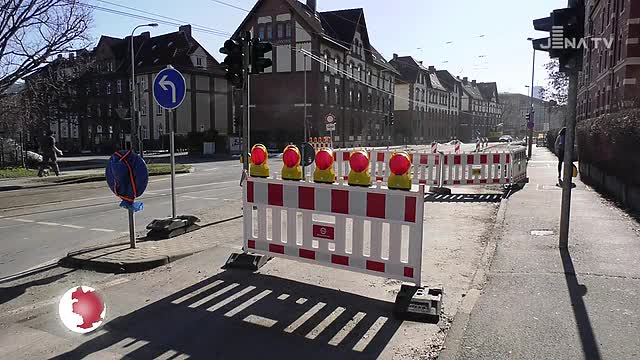 Neue Sperrung: In der Dornburger Straße setzt der Zweckverband Jenawasser den Leitungsbau fort