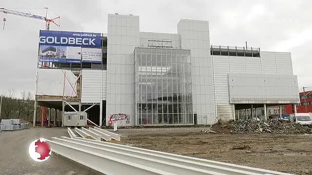 Sanierung fortgeschritten: Das Wiesencenter soll im November diesen Jahres eröffnet werden