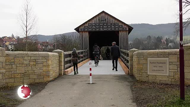 Abgeschlossene Sanierung: Die Kunitzer Hausbrücke ist wieder für Fußgänger und Radfahrer freigegeben