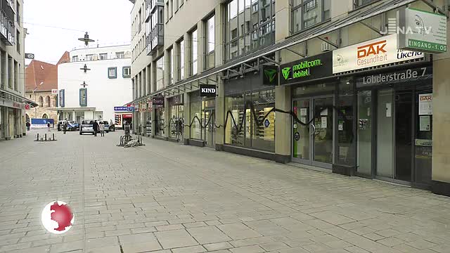 Randale in der Innenstadt: An mehr als einem Dutzend Läden und Gebäuden gab es Schäden 