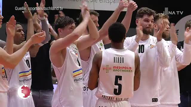 Aufstiegstraum: Mit dem Sieg gegen Leverkusen haben die Basketballer von Science City noch alle Chancen