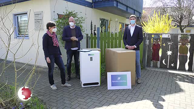 Operation Luftschloss: Weitere Luftreiniger für Kindergärten und Schulen