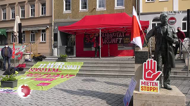 Tag der Arbeit begangen: Am 1. Mai ging es um Solidarität in der Corona-Krise