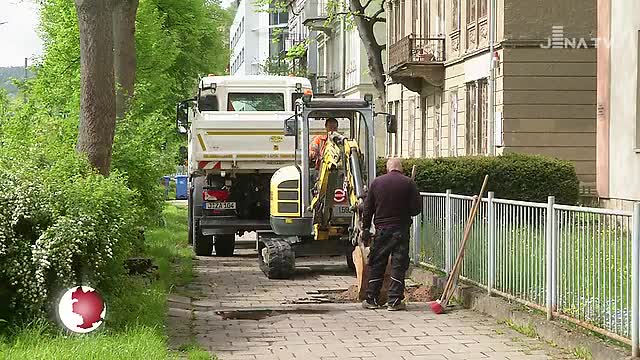 Vorbereitungen für Großbaustelle: In der Kahlaischen Straße stehen Sperrungen ins Haus