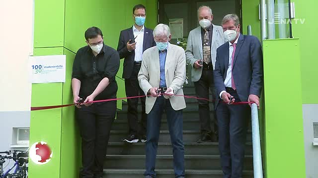 Wohnanlage übergeben: Das Studierendenwerk hat das Gebäude in der Schlegelstraße 6 saniert