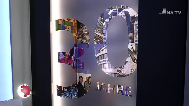 Firmen-Jubiläum: Zum 30-jährigen Bestehen eröffnete die JENOPTIK AG heute eine Produktausstellung