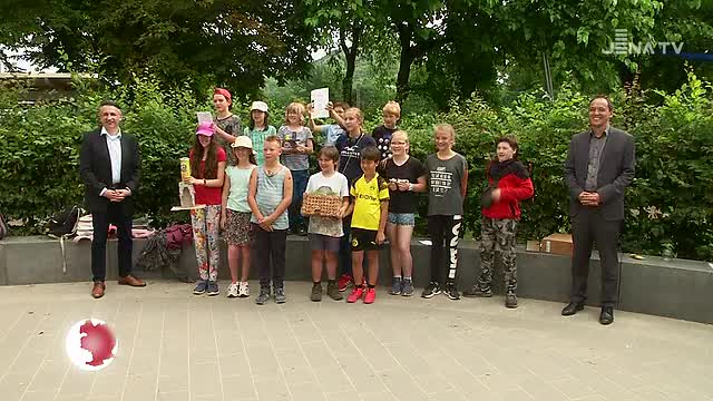 Geehrt: Schüler der Freien Ganztagsschule LEONARDO wurden mit dem vierten Jenaer Kinder- & Jugend-Umweltpreis ausgezeich