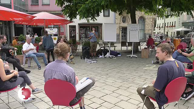 Diskutiert: Beim Projekt „Offene Versammlung“ setzten sich Jenaer mit der Gestaltung ihrer Stadt auseinander