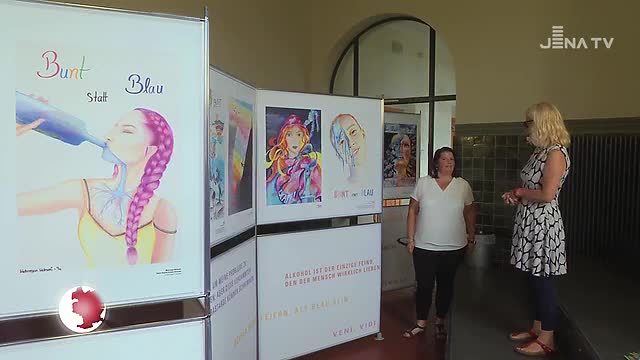 Plakat-Ausstellung: Die DAK-Aktion Kunst gegen Komasaufen soll Schüler aufrütteln  