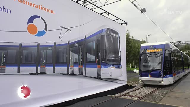 Als Vorgeschmack: Der Jenaer Nahverkehr präsentierte das Design für die nächste Straßenbahngeneration